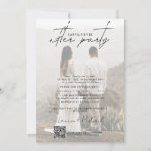 QR code gelukkig ooit na partij 2 foto Aankondiging (Voorkant)