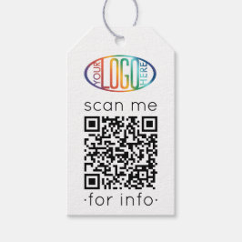 QR Code Generator & Business Logo Modern Minimal Cadeaulabel
