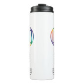 QR Code Generator en uw Logo Business Promotional Thermosbeker (Voorkant)