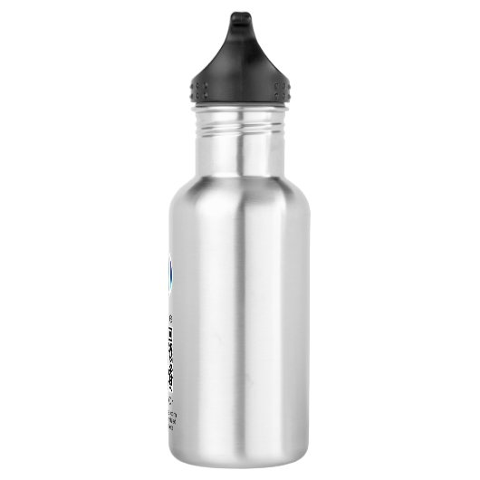 QR Code Generator & Logo Bedrijfswebsite Branded Waterfles (Rechts)