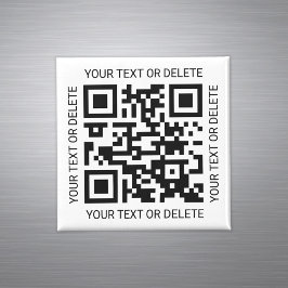 QR Code Generator Moderne Zakelijke Promotie Swag Magneet
