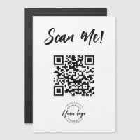 QR-code Generator Scan Me Business Logo