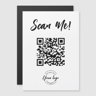 QR-code Generator Scan Me Business Logo