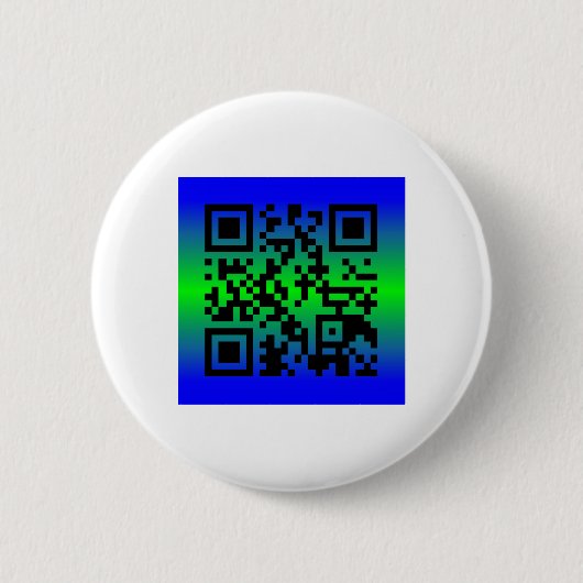 QR Code® Gezegde: DE DAG VAN DE VADER VERSCHIJNEN Ronde Button 5,7 Cm (Voorkant)