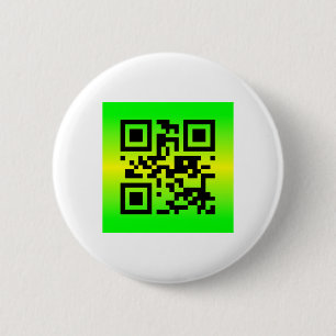 QR Code® Gezegde: EEN GROTE DAG HEBBEN Ronde Button 5,7 Cm