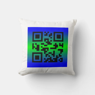 QR Code® Gezegde: EEN GROTE WEEK HEBBEN Kussen