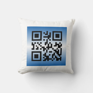 QR Code® Gezegde: HAPPY HANUKKAH Kussen