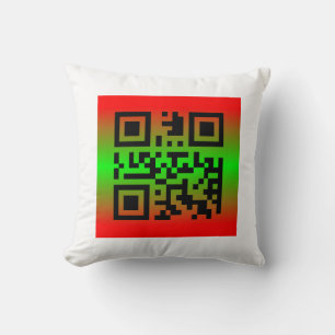 QR Code® Gezegde: HAPPY KWANZAA Kussen
