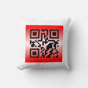QR Code® Gezegde: Ik hou van je Kussen