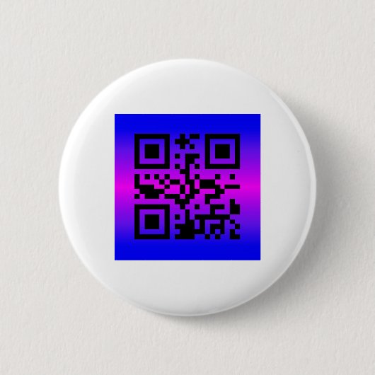 QR Code® Gezegde: IT'S TWINS Ronde Button 5,7 Cm (Voorkant)