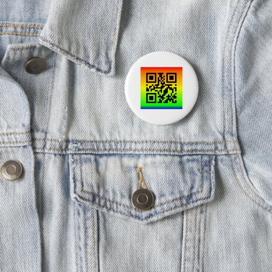 QR Code® Gezegde: JOY Ronde Button 5,7 Cm (In situ)