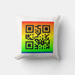 QR Code® Gezegde: LOVE Kussen