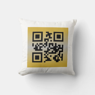 QR Code® Gezegde: NIEUW JAAR VERANDEREN Kussen