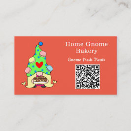QR-code Gnome Hometown Bakery Oranje Visitekaartje