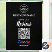 QR Code Google Reviewen Business Review Raamsticker (Huis)