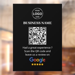 QR Code Google Reviewen Business Review Raamsticker