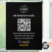 QR Code Google Reviewen Business Review Raamsticker (Huis)