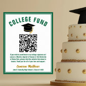 QR-code Green Afstuderen College Fund Poster