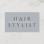 QR Code Haarstylist Neutraal Visitekaartje (Voorkant)