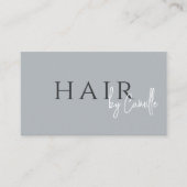 QR Code Haarstylist Neutraal Visitekaartje (Voorkant)