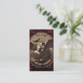 QR Code Halloween Foto's Website Romantisch Dracul Informatiekaartje (Staand voorkant)