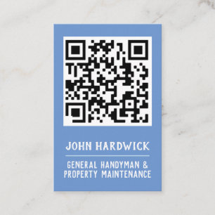 QR-code Handyman en eigendomsonderhoud Visitekaartje