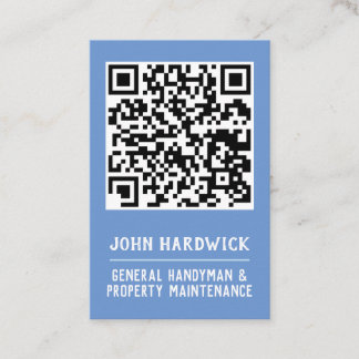 QR-code Handyman en eigendomsonderhoud Visitekaartje