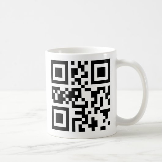 QR-code - Happy Chanukah! Koffiemok (Rechts)