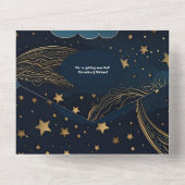 QR Code Hemelmaan Gouden Huwelijk All In One Uitnodiging (Achterkant)