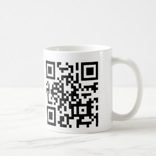 QR-code Hoe nu bruine koe? Koffiemok