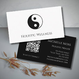 QR code Holistische Genezer Yin Yang Wellness Eenv Visitekaartje