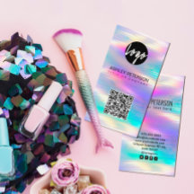 QR-code holografische regenboog | Sociale media