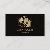 QR-code Home Repair Handyman Visitekaartje (Voorkant)