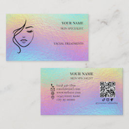 QR-code Huidverzorging & Schoonheidssalon Visitekaartje