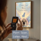 QR-code huisdier condoleance cadeau | Interactieve Perfect Poster