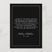 QR-code Huwelijksaandeel Capture Love Gastfoto's Informatiekaartje (Achterkant)