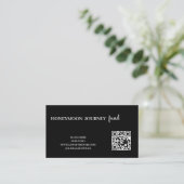 QR-code huwelijksreis fonds bruiloft wensput kaart (Staand voorkant)