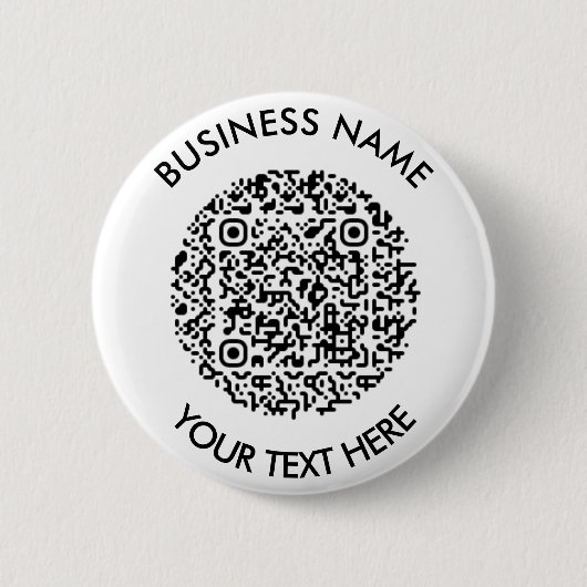 QR-code-id scannen Ronde Button 5,7 Cm (Voorkant)