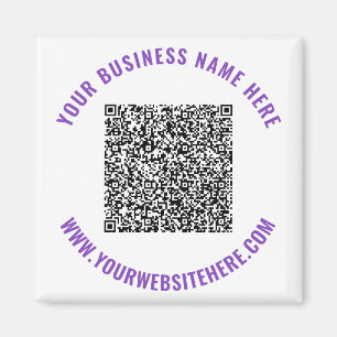 QR Code Info Codinfo Aangepaste tekst Magnet Cadea