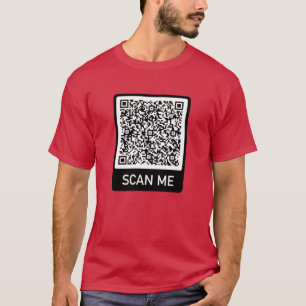 QR Code Info Scan me Specialized Funny T-Shirt