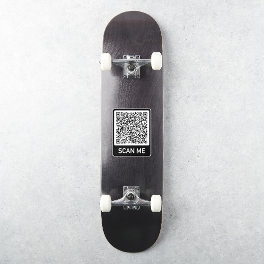 QR Code Info Scan Me Tekst Promotionele Gift Stick Sticker (Skateboard)