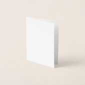 QR Code Info Scan Me Tekst Uw Moderne Ontwerp Folie Kaarten (Voorkant)