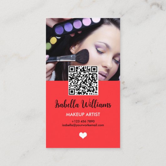 QR-code installagram Visitekaartje (Achterkant)