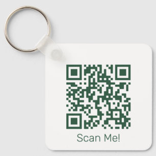 QR-code - Je eigen QR-code uploaden Sleutelhanger