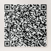QR-code Je speciale persoonlijke cadeau Legpuzzel (Verticaal)