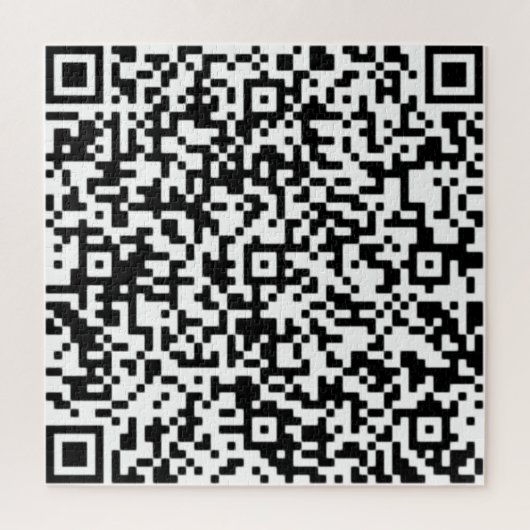 QR-code Je speciale persoonlijke cadeau Legpuzzel (Verticaal)