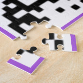 QR-code Je speciale verrassingsberichtweergave Legpuzzel (Zijkant)