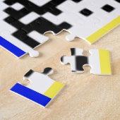 QR Code Jigsaw Puzzel Uw Verrassingsbericht Gift (Zijkant)