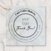 QR-code Kaart Label (Voorkant)