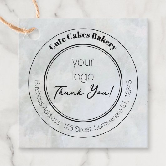 QR-code Kaart Label (Voorkant)